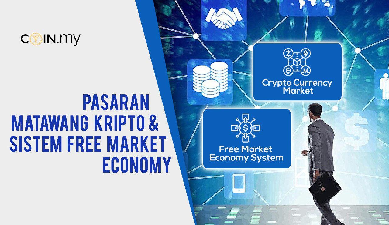 an image on a post on pasaran matawang kripto free market blockchain