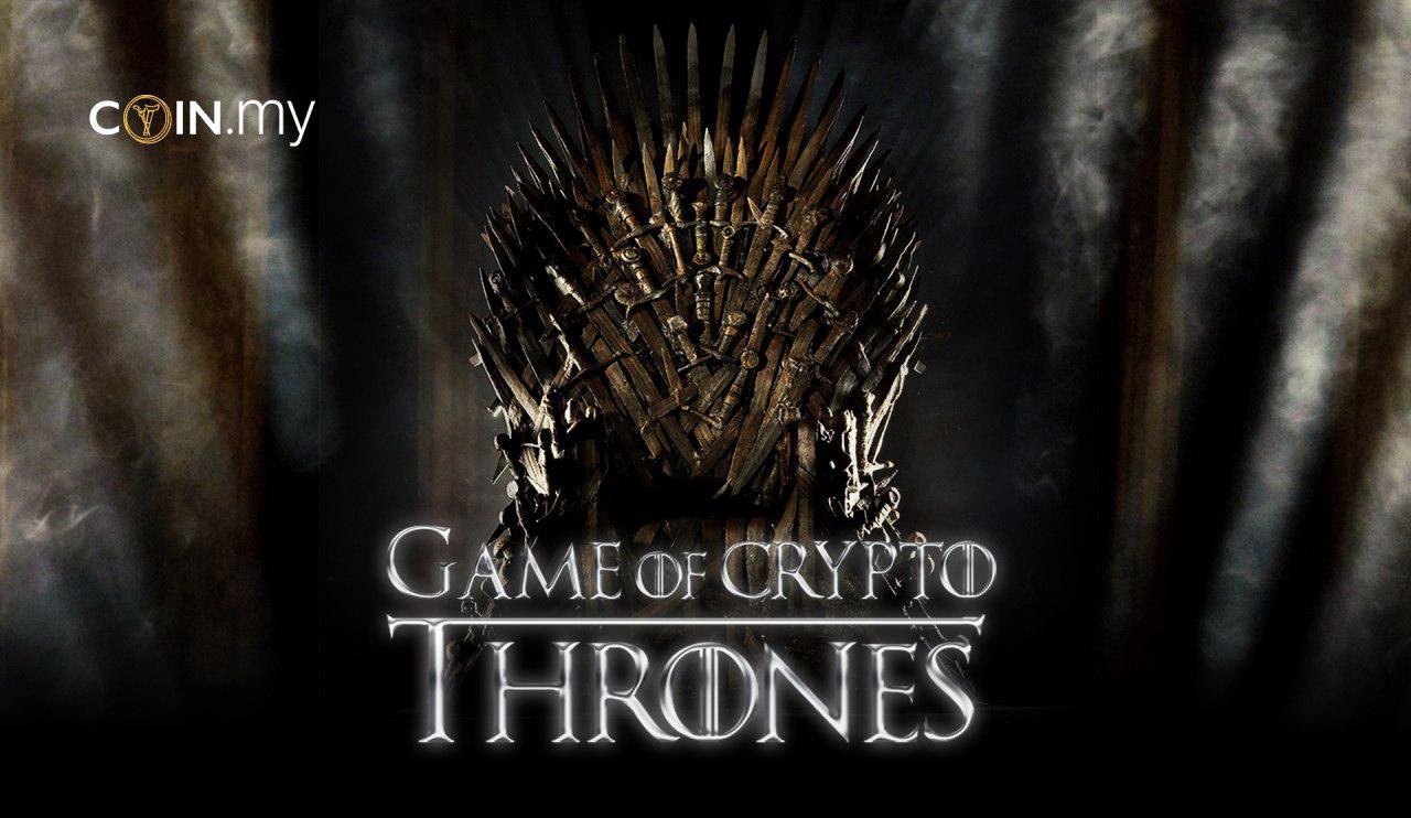 an image on a post on game of thrones kripto blockchain