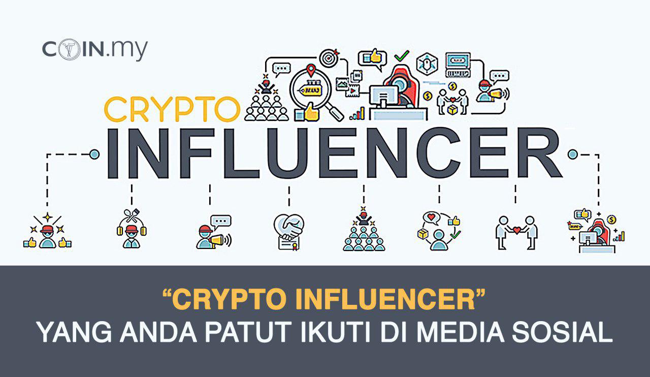 an image on a post on crypto influencer social media