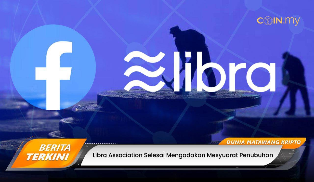 an image on a post on libra association