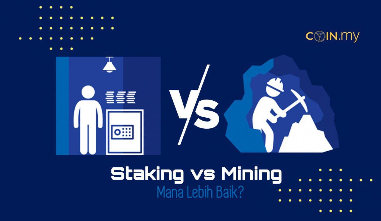an image on a post on staking mining
