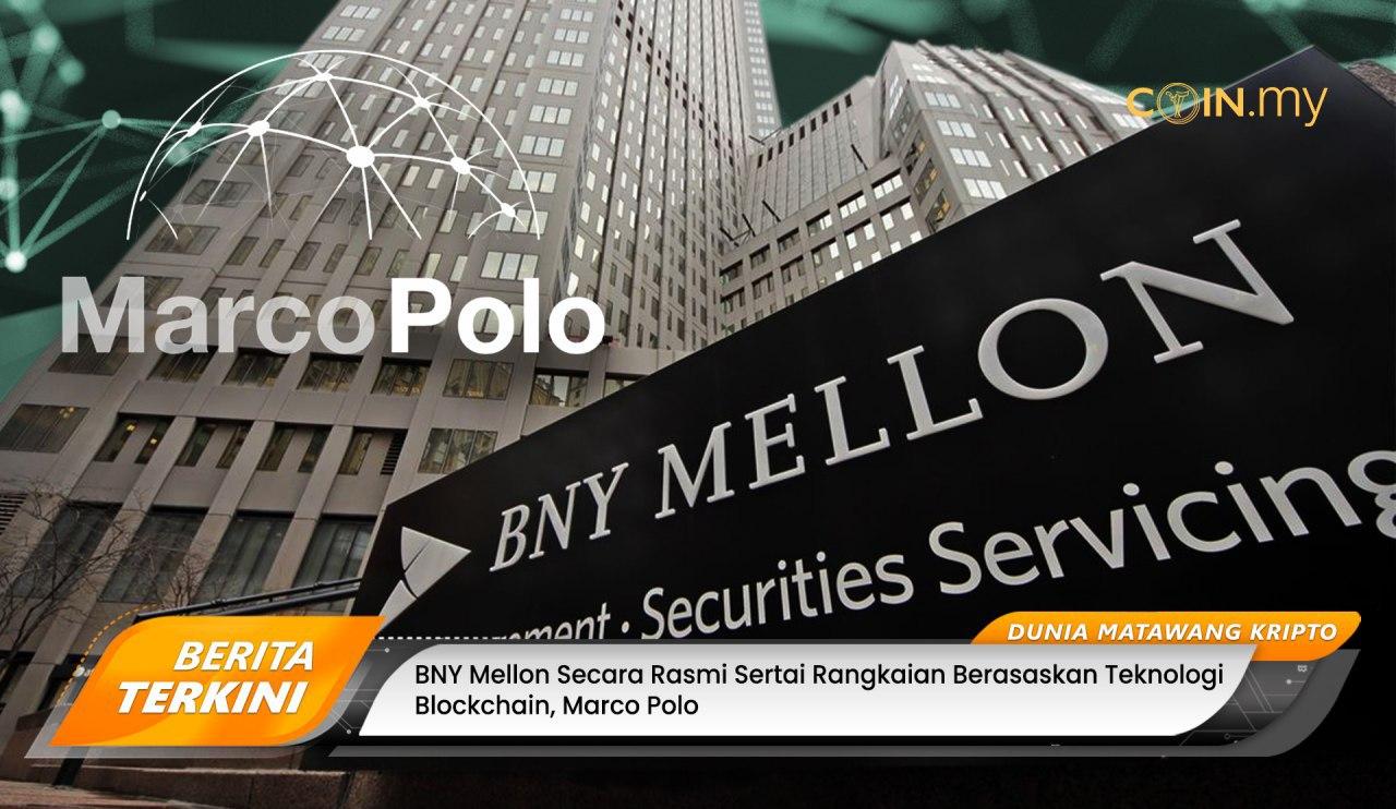 an image on a post on bny mellon blockchain marco polo