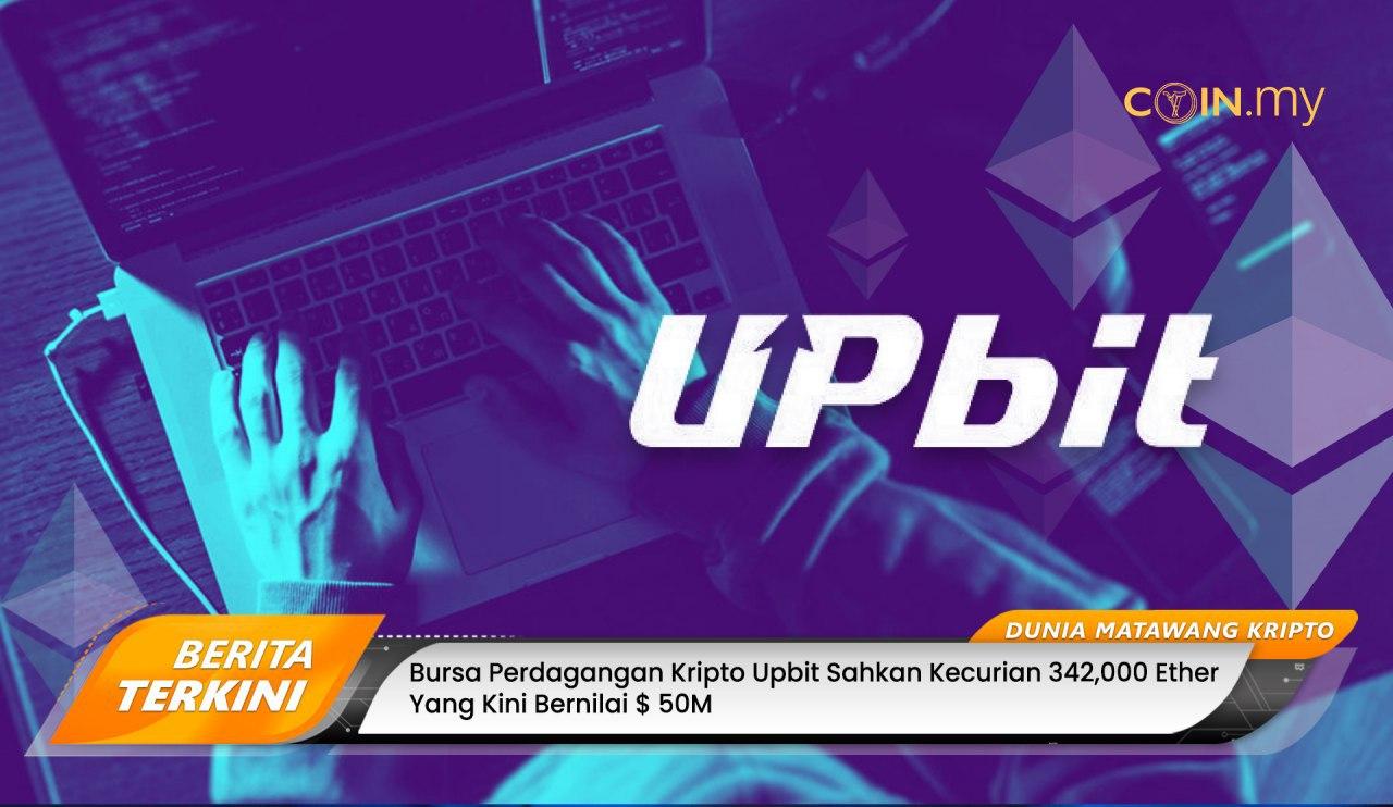 an image on a post on upbit ether