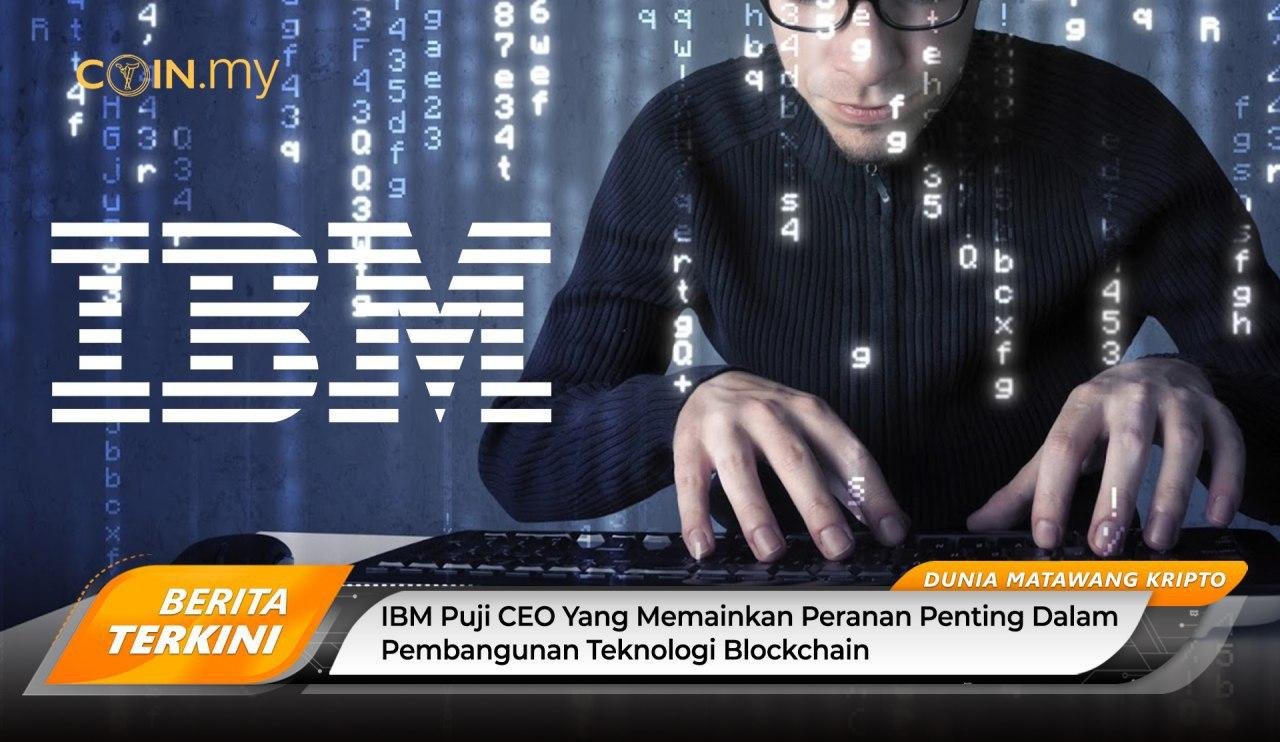 an image on a post on ibm ceo blockchain